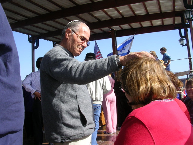 Prayer on Sea of Galilee