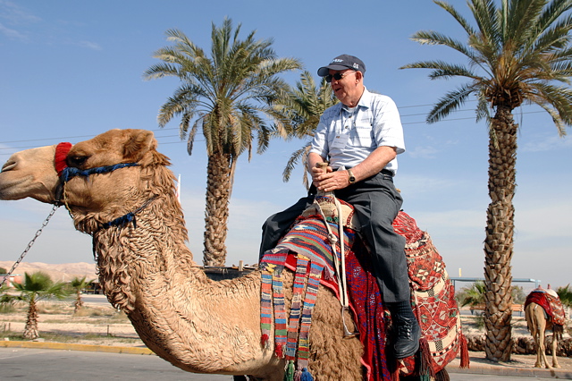 Don on camel Jericho