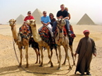 Cowles family at Giza