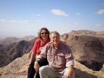 Tim and Jan in Petra