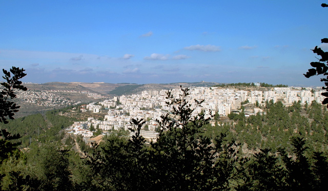 558-View from Yad Vashem