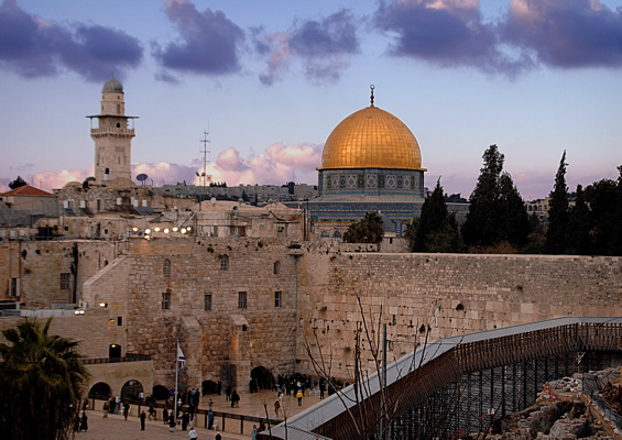 473-Twilight at the Western Wall