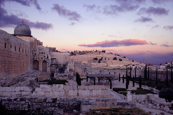 281-Sunset over Jerusalem