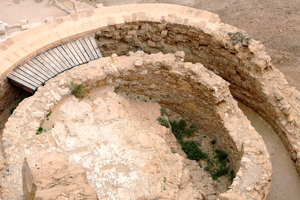 254-Ruins of the Hanging Palace, Masada