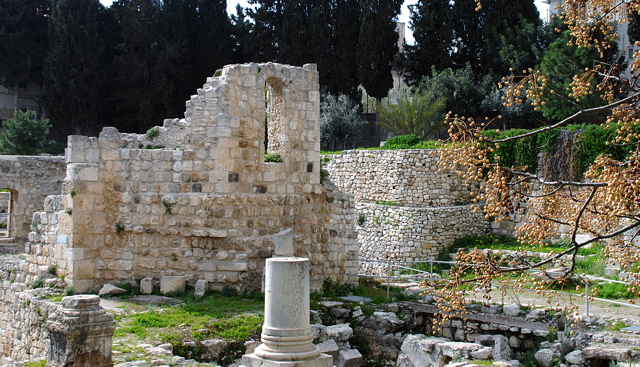 340-Ruins of Byzantine Church, Jerusalem