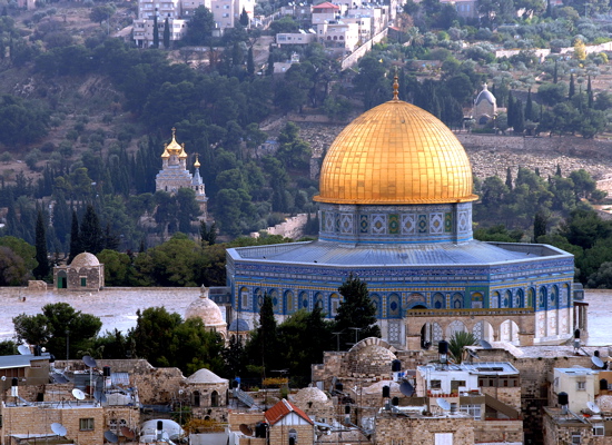 Temple Mount from David's Citadel